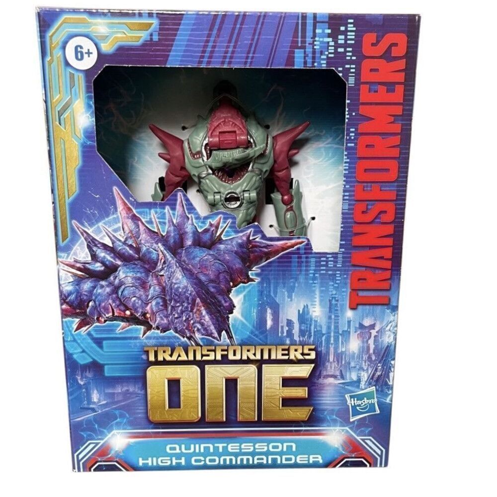 New Transformers One Quintesson High Commander Hasbro Deluxe Action Figure‎ Toys